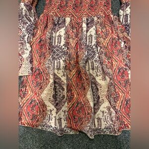 Forever21 boho dress xs/s gorgeous colors